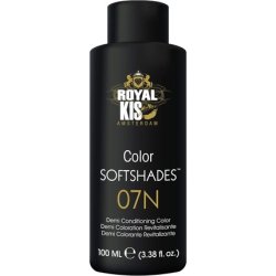 Royal KIS SoftShades Demi Conditioning Colours 7N 100ml Gloss Dye Colour Correction and Refreshment Ammonia Free