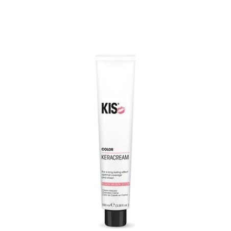 KIS KeraCream Color Permanent Hair Color Cream 100ml 12FV High Coverage Intensive Hair Color Keratin Infusion - Animal