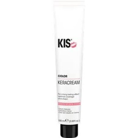KIS KeraCream Color Permanent Hair Color Cream 100ml 8KB High Coverage Intensive Hair Color Keratin Infusion