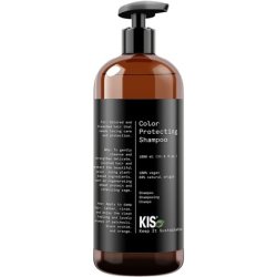 KIS Green Colour Shampoo 1000ml for Dyed and Bleached Hair 100% Vegan Formula Sulphate Free