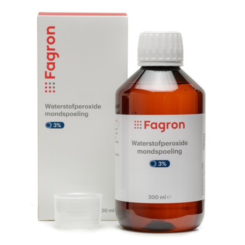 Fagron Mouth Rinse Hydrogen Peroxide 3% - Effective Oral Care Solution