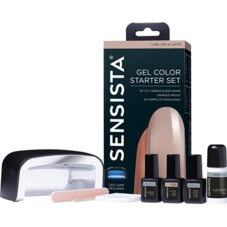 Sensista Gel Color Starter Set I Like You A Latte - Nude