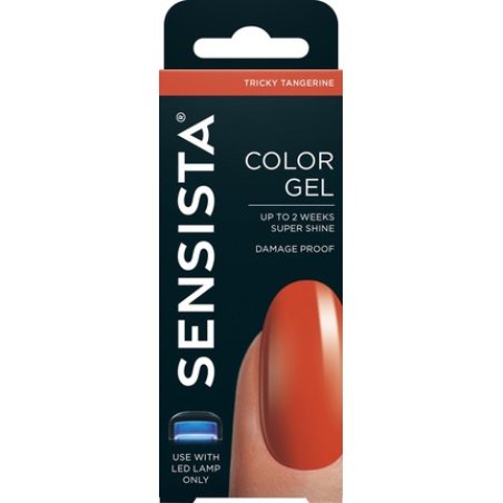 Sensista Color Gel Tricky Tangerine - Gel Polish - Orange