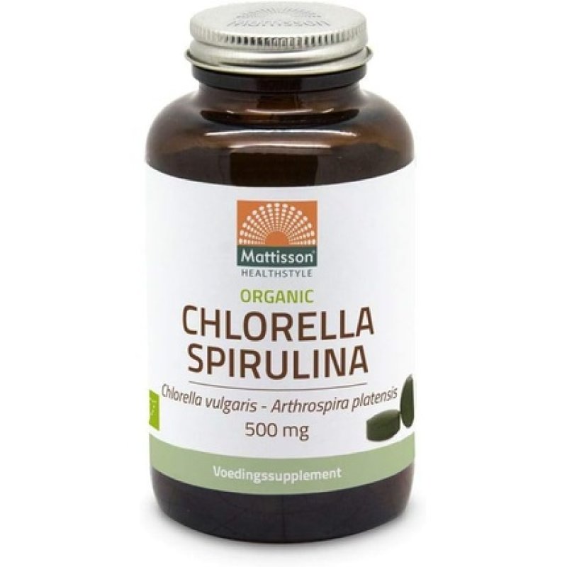 Chlorella Spirulina Mattisson 240 Tabs