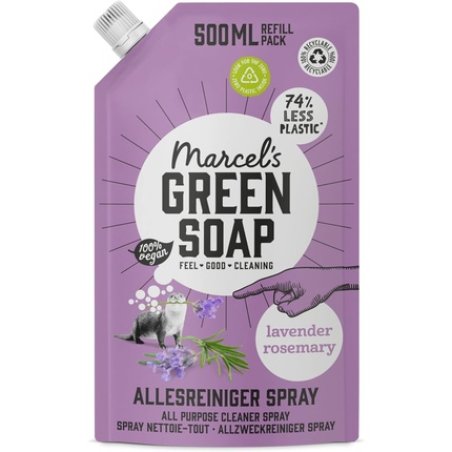 Marcel's Green Soap All-purpose Spray Refill Lavender & Rosemary Cleaning Spray 500ml