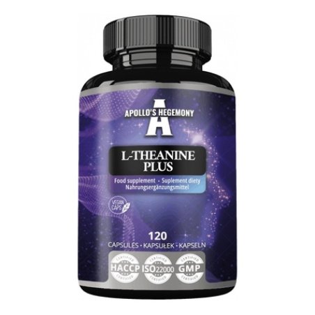 Apollo's Hegemony L-Theanine Plus Dietary Supplement 120 Capsules