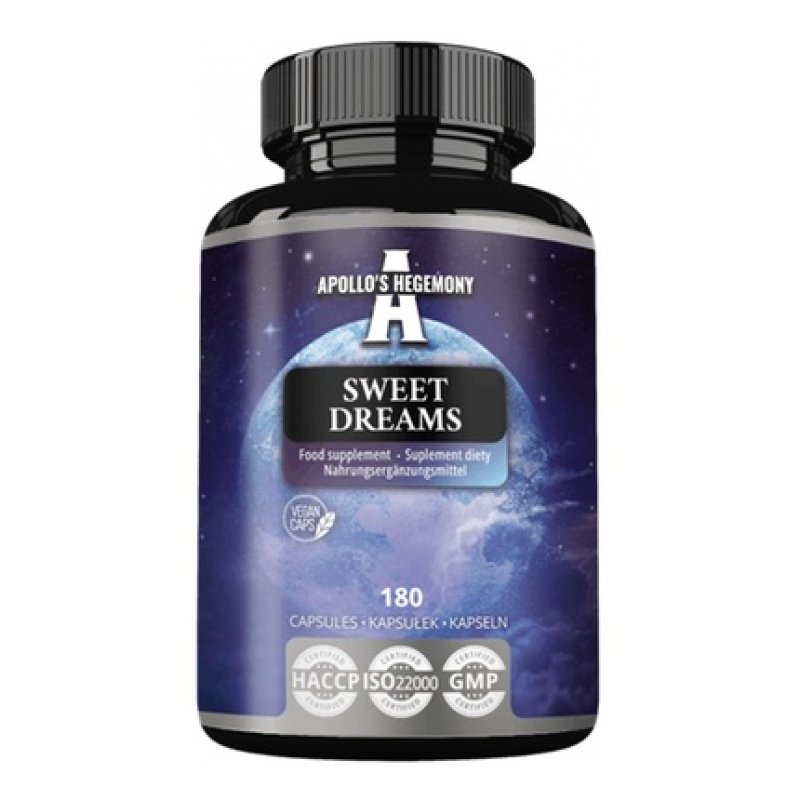 Apollo's Hegemony Sweet Dreams Dietary Supplement 180 Capsules