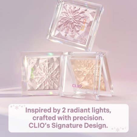 Clio Prism Highlighter Makeup High Gloss Face Illuminator Pearl Shimmer