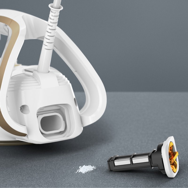 Tefal Puregliss FV8042 Dry & Steam iron Durilium AirGlide Autoclean soleplate 3000 W Bronze White