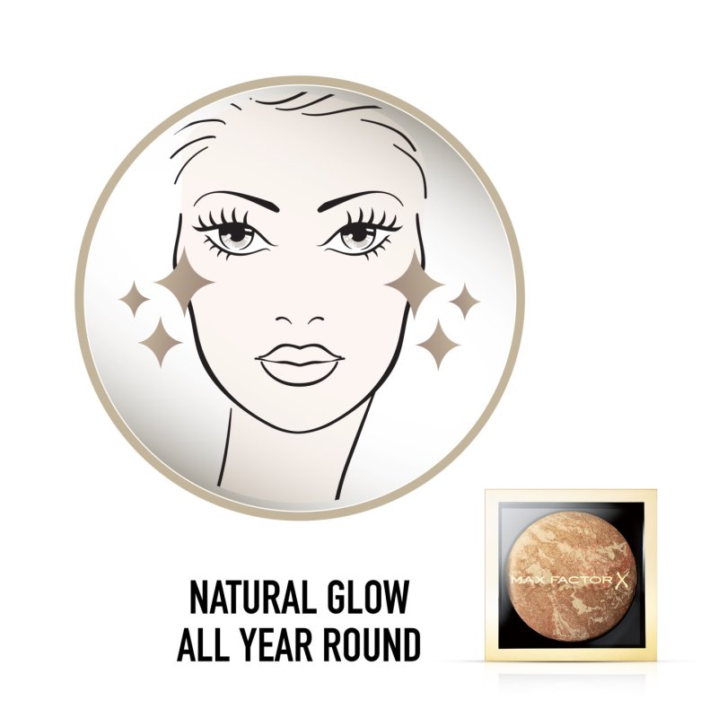 Max Factor Bronzer 10 Bronze with Baked Minerals and Easy Application 3g