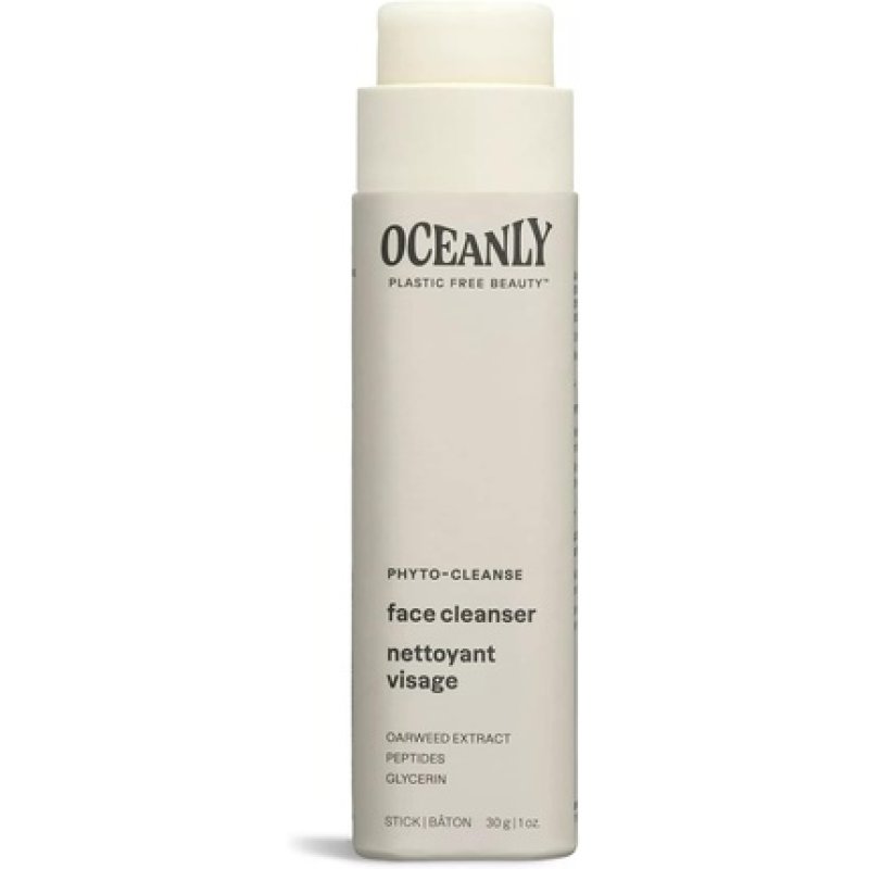 ATTITUDE Oceanly Face Cleanser Stick EWG Verified Plant and Mineral-Based Ingredients Vegan and Cruelty-Free Beauty