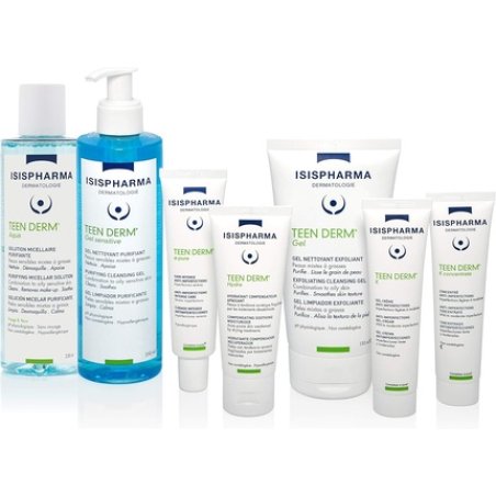 Isispharma Teen Derm Gel Exfoliating Face Wash Cleanser