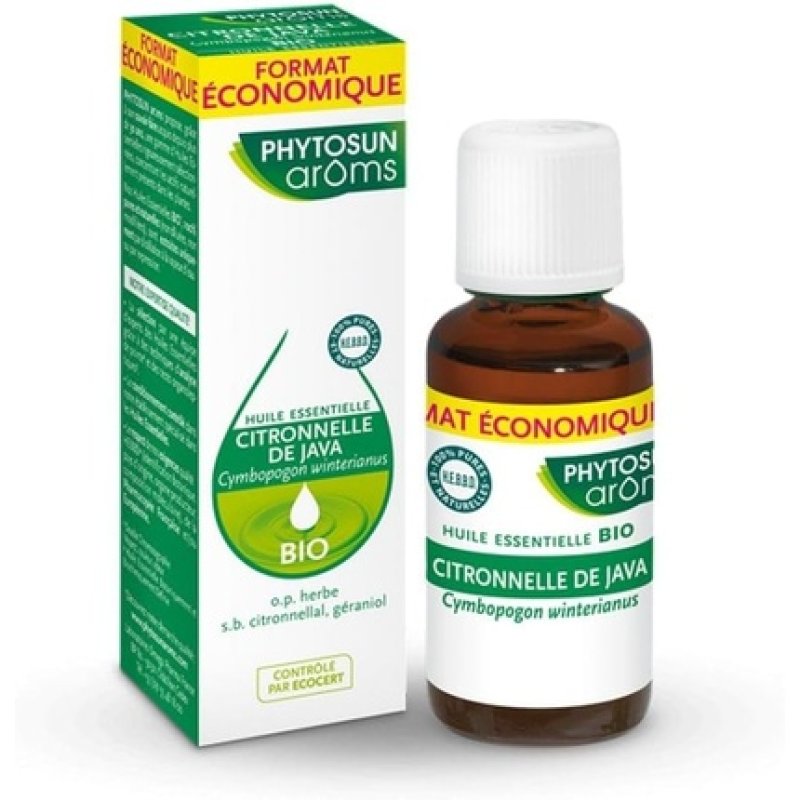 Phytosun Aroms Organic Essential Oil Java Lemongrass Cymbopogon Winterianus 10ml