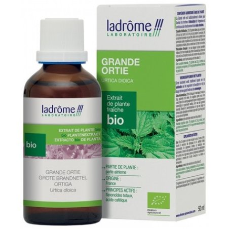 Ladrome Fresh Plant Extract Organic Nettle Food Supplement 50ml