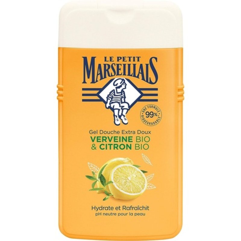 Le Petit Marseillais Extra Gentle Shower Gel Organic Verbena Lemon 250ml
