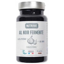 Aquasilice Fermented Black Garlic Dietary Supplement 30 Capsules