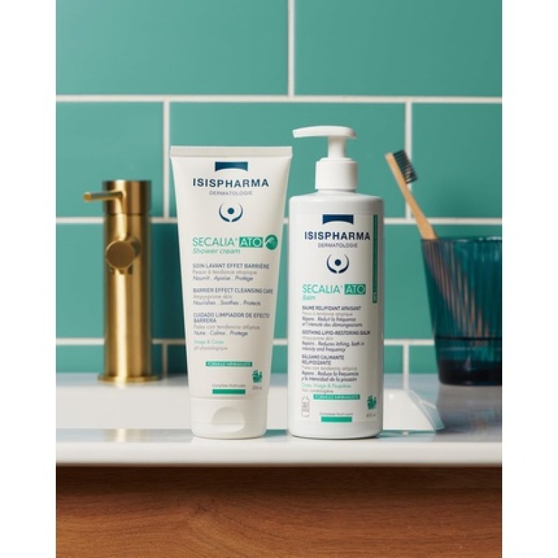 Sispharma Secala Ato Shower Cream 400ml for Dry Skin with Atopic Tendency