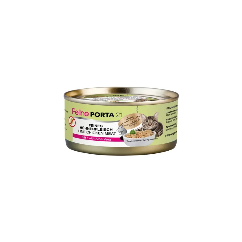 Porta21 - Feline Chicken with Aloe Vera - 156 g