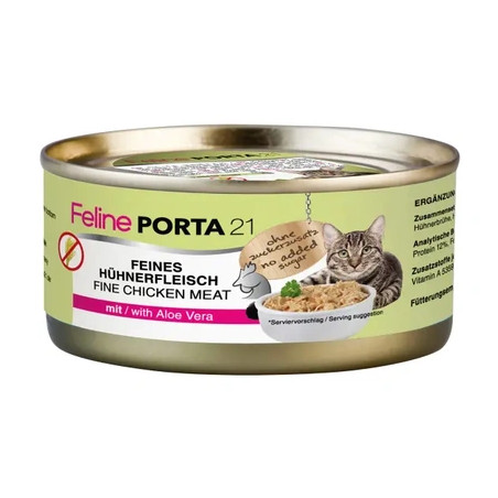 Porta21 - Feline Chicken with Aloe Vera - 156 g