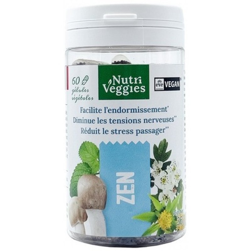 Nutriveggies Zen Natural Solution to Support Men 60 Capsules