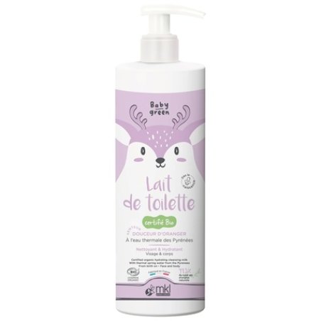 Mkl Green Nature Baby Green Organic Cleansing Milk 400ml
