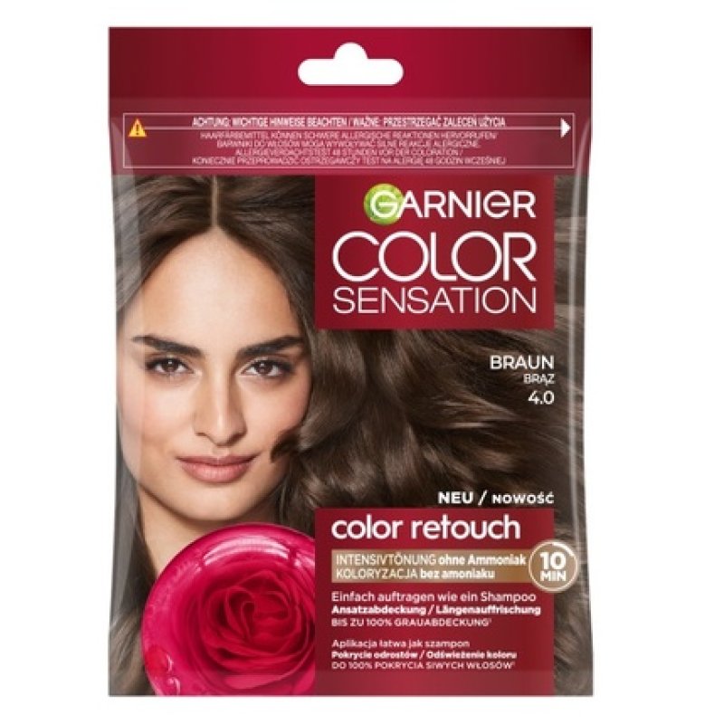 Garnier Color Retouch Coloring Shampoo 4.0 Brown