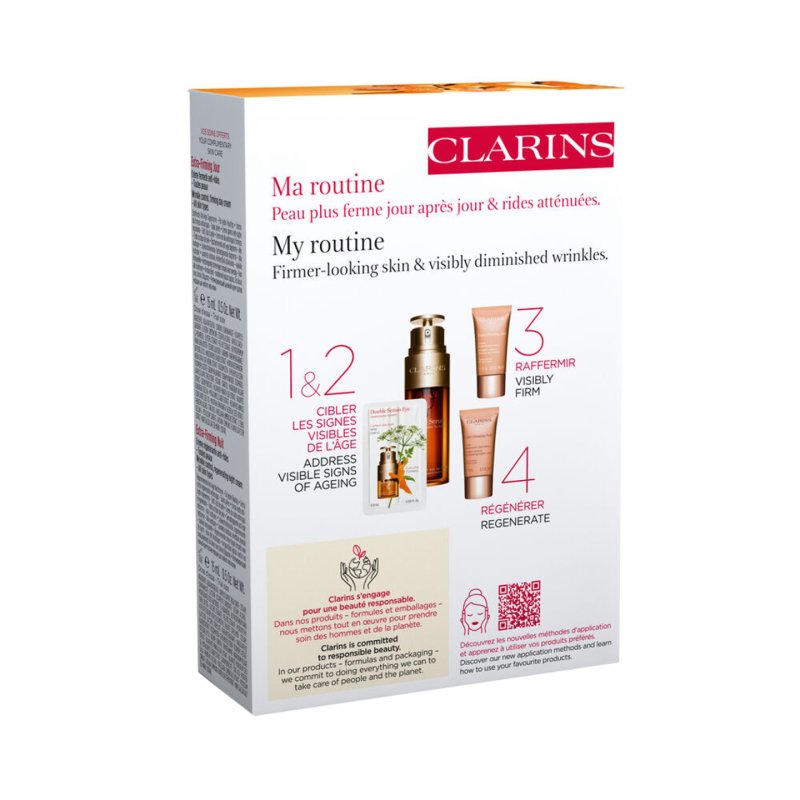 Clarins Double Serum 50ml Set Extra Firming Anti Aging Program