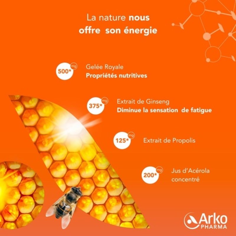 ARKOROYAL® Dynergie BIO (1) 20 amp. de 10 ml.