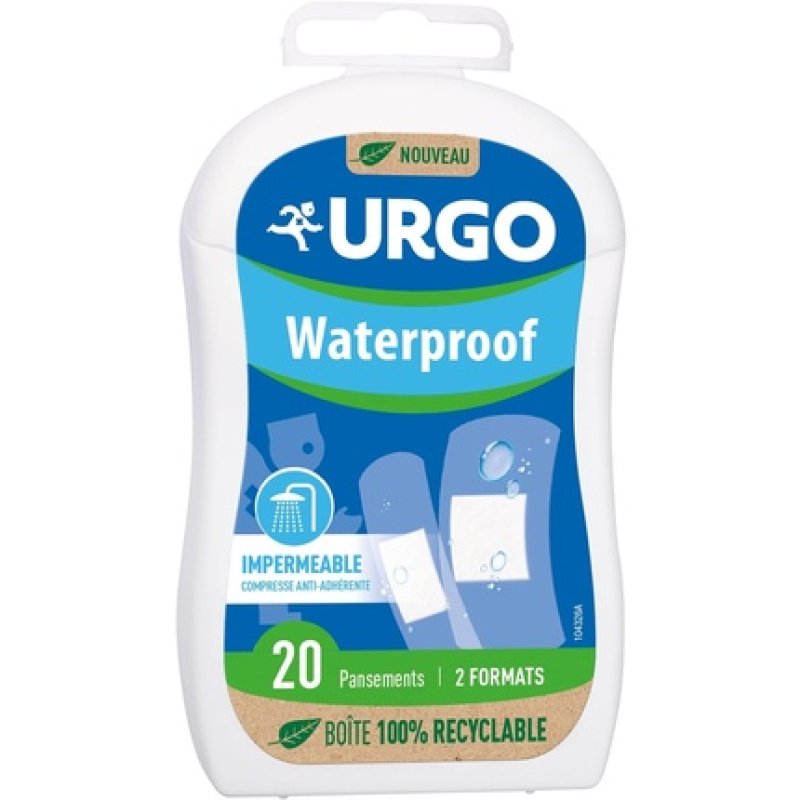 Urgo Waterproof Dressing 20 Dressings - Pack of 20