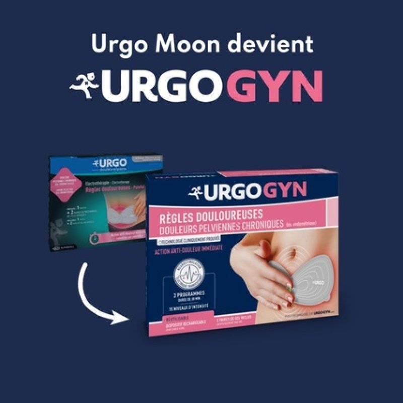 URGOMOON Rechargeable Electrotherapy Patch for Painful Periods