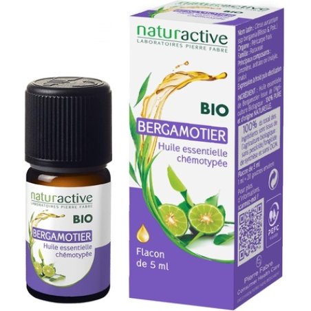Naturactive Essential Oil Bergamot Citrus Aurantium Organic