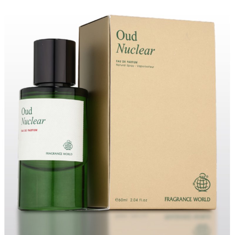 Fragrance World Oud Nuclear Eau De Parfum, Unisex, 60 Ml