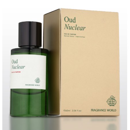 Fragrance World Oud Nuclear Eau De Parfum, Unisex, 60 Ml