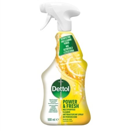Dettol Antibacterial Surface Spray Citrus 500ml - Effective Cleaning And Disinfecting