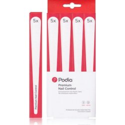 Podia Premium Nail Control Professional Double-Sided Nail File 5 Pieces
