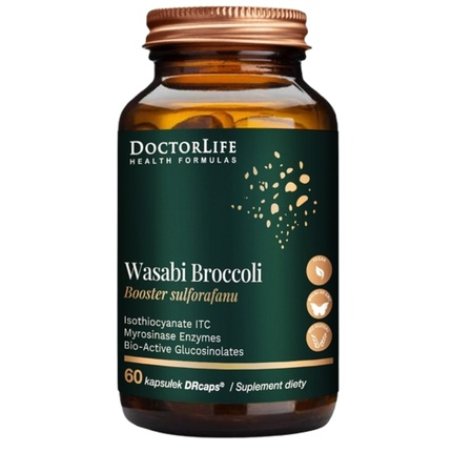 Doctor Life Broccoli & Wasabi Dietary Supplement 60 Capsules