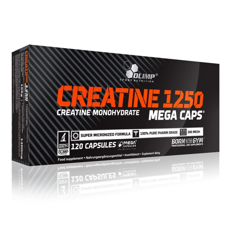 Olimp Creatine Monohydrate 1250 High-Dose Creatine Capsules 120pcs