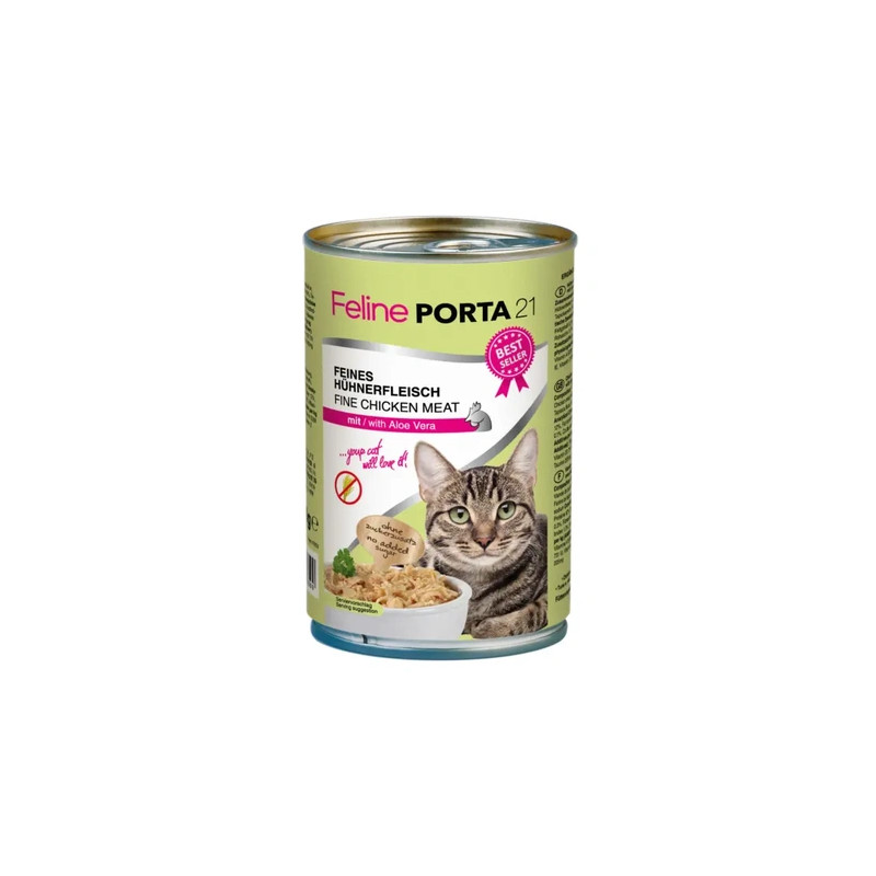 Porta21 - Feline Chicken with Aloe Vera - 400 g