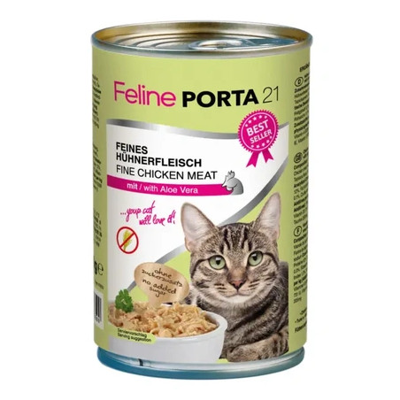 Porta21 - Feline Chicken with Aloe Vera - 400 g