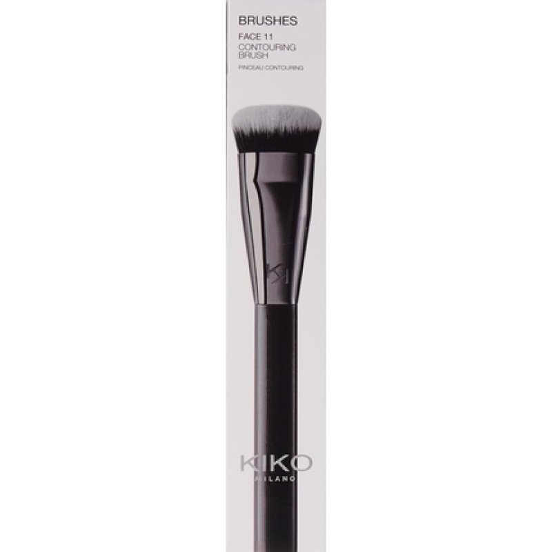 KIKO Milano Face 11 Contouring Brush with Synthetic Fibers for Contouring and Sculpting