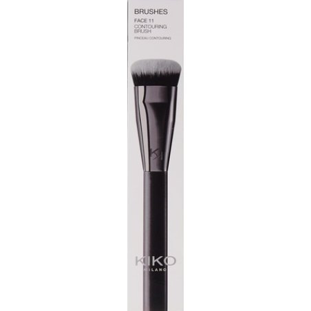 KIKO Milano Face 11 Contouring Brush with Synthetic Fibers for Contouring and Sculpting