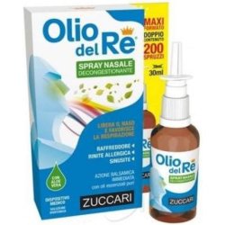 ZUCCARI Olio del Re Nasal Decongestant Spray 30 Milliliters