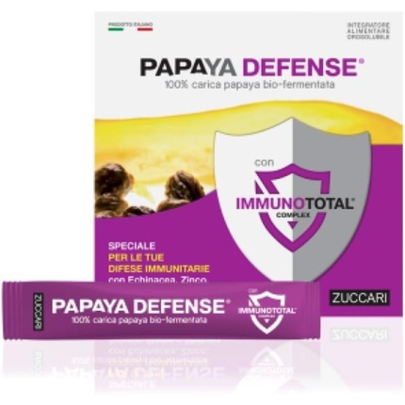 Zuccari Papaya Defense Dietary Supplement 30 Sticks