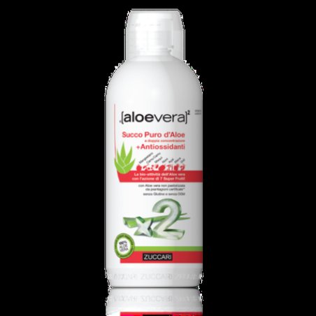Zuccari Aloe Vera Pure Aloe Juice Antioxidants Dietary Supplement 100