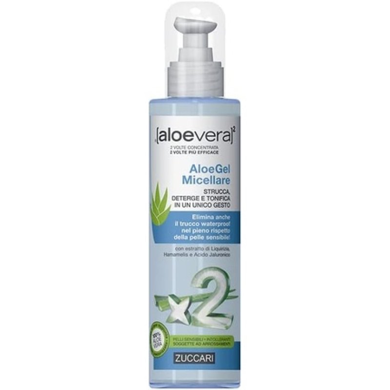ZUCCARI Micellar Aloe Gel 200ml Bottle