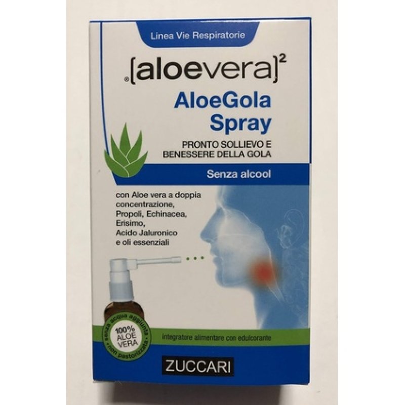 Zuccari Aloevera2 Aloegola Spray Dietary Supplement 30ml