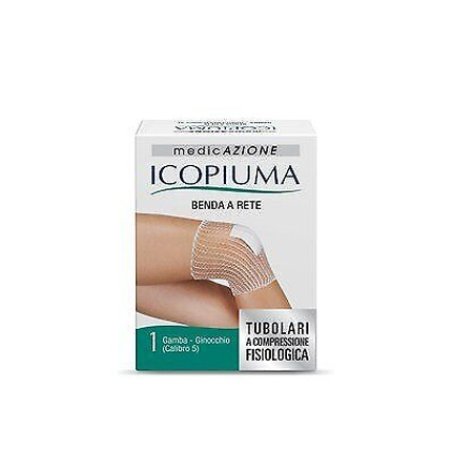 Icopiuma Bandage Physiological Compression Net Leg Knee Caliber 5