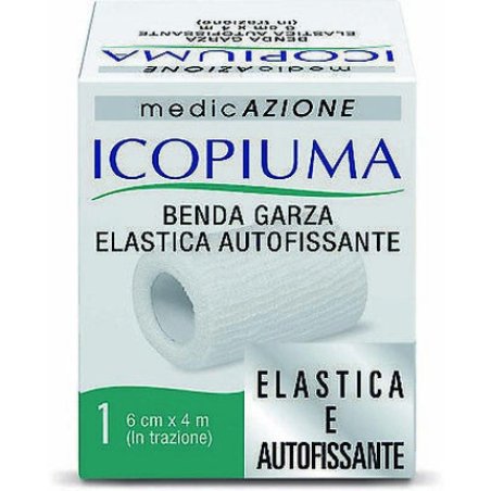 Icopiuma Self-Adhesive Elastic Bandage 6cm x 4m