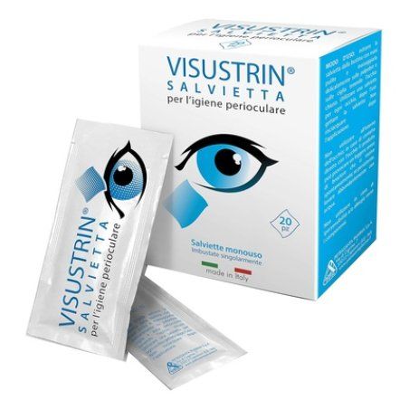 Visustrin Disposable Wipes for Periocular Hygiene