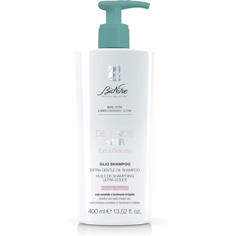 BioNike Defence Hair Extra Delicate Oil Shampoo 400ml